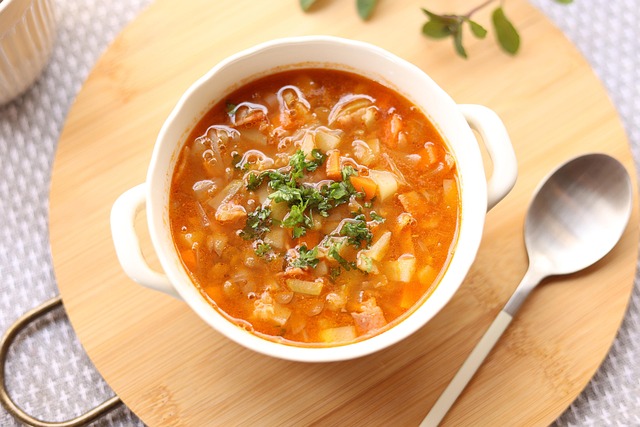 home made soup